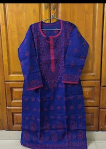 Combo Set - Chikankari Kurta And Salwar