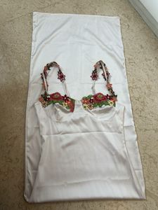 Floral Embroidered Mini Dress