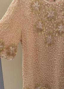 Scala Beaded Pure Silk relaxed fit top