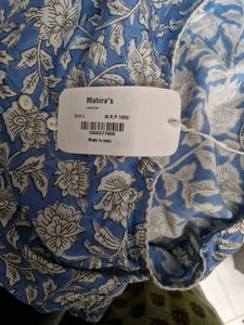 Short Kurti Blue