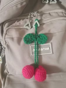 Cute Cherry Keychain