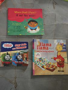 Kids Books - Llama , Thomas And Hindi Story