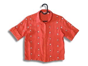 Coral Printed Shirt