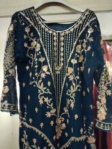 PAKISTANI TEAL Kurta &amp; dupatta