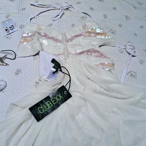 3.combo Y2k Butterfly Cami Halter Beach Dress Top