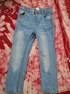 Kids Light Wash Denim Jeans
