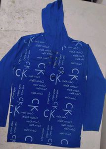 Calvin Klein Blue Hoodie