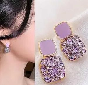 Square Stud Earrings