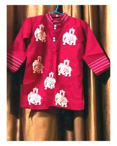 Combo of 2 Boys Ethnic Kurta Sets for 7 to 8 year