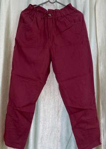 Reddish Pink Colored Pant