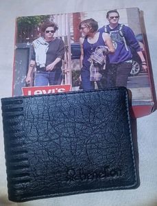 Man Leather Fancy Pocket Purse