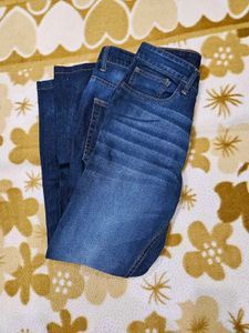 Dark Blue Denim Jeans
