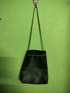 Price Drop!!! BLACK FAUX LEATHER BAG