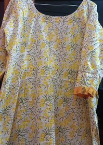 Floral Print Kurta Set