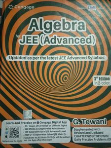 Algebra for JEE (Advanced)