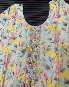 Beautiful Kurti With Palazzo Set