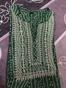 Daily wear Green Kurta