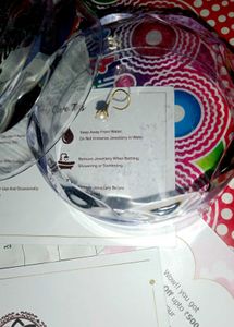 Pearl nose pin yellow gold