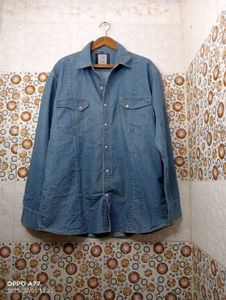 Denim Button Down Shirt