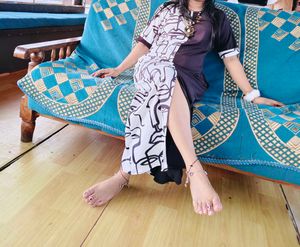 Beautiful Two Set Black Nd White