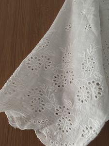 Chikankari cotton white top