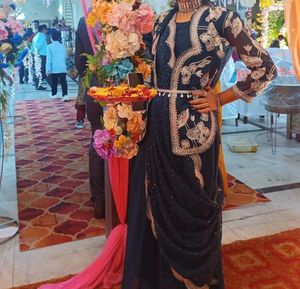 Beautiful Mirror Gown, Jacket And Duppta 😍