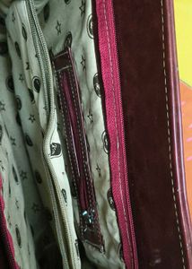 Maroon Party Handbag