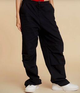 Black Parachute Pant