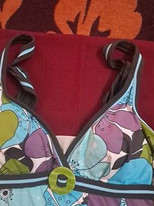 Floral Print Tankini Set