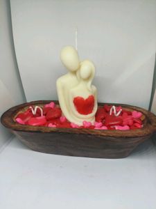 Romantic Couple Candle