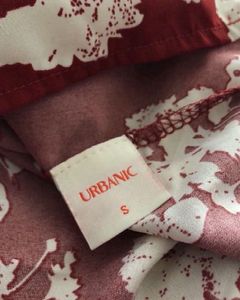 Maroon Floral Print Dress