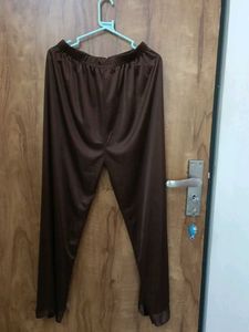 Elegant Brown 3 piece night Dress