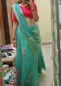 Sea Green Lehenga Set