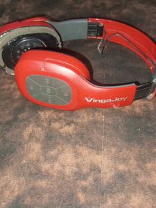 Red Headphones