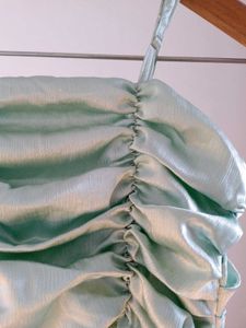 Mint Ruched Cami Top