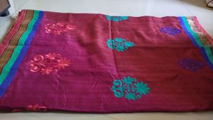 Vintage Blue Bandhani Sari