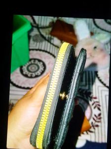 Quilted Black Wallet