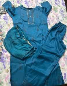 2 Suit Sets Blue And Grey Green Color