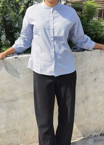 Striped Button-Down Shirt