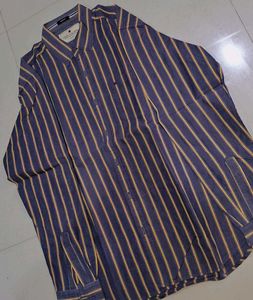 Striped formal shirt