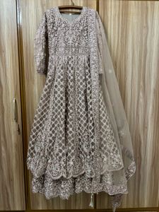 Anarkali Style Lehenga