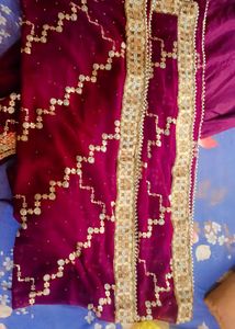 Diamond Work Georgette Sharara Suit