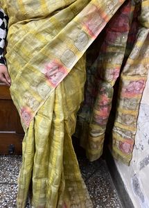 Matka Print Saree