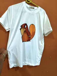 Graphic Print Tee L SIZE