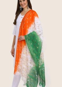 Tiranga dupatta Used Once