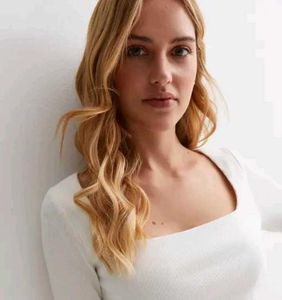 White Long Sleeve Top