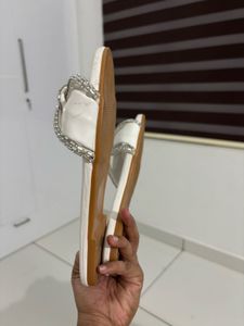 White Casual Sandals