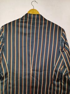 Blackberrys Casual Blue Blazer With Waistcoat