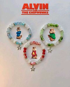 Alvin & The Chipmunks Beaded Bracelet Set
