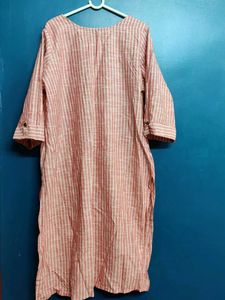 Striped Cotton Kurta
